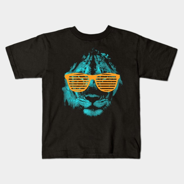 Cool Cat Kids T-Shirt by MarinasingerDesigns